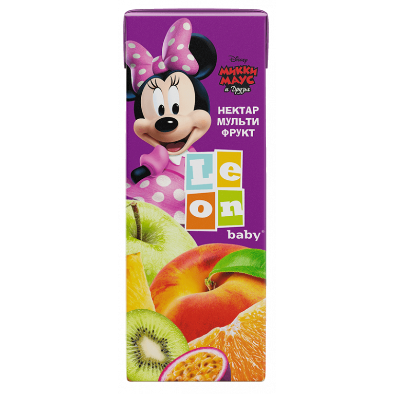 Леон беби сок минни маус 200 мл/мультифрукт/