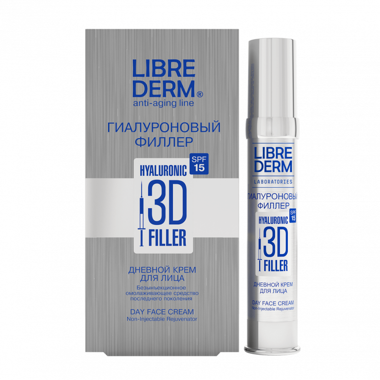 Либредерм Гиалуроновый филлер крем дневной для лица SPF-15 30 мл