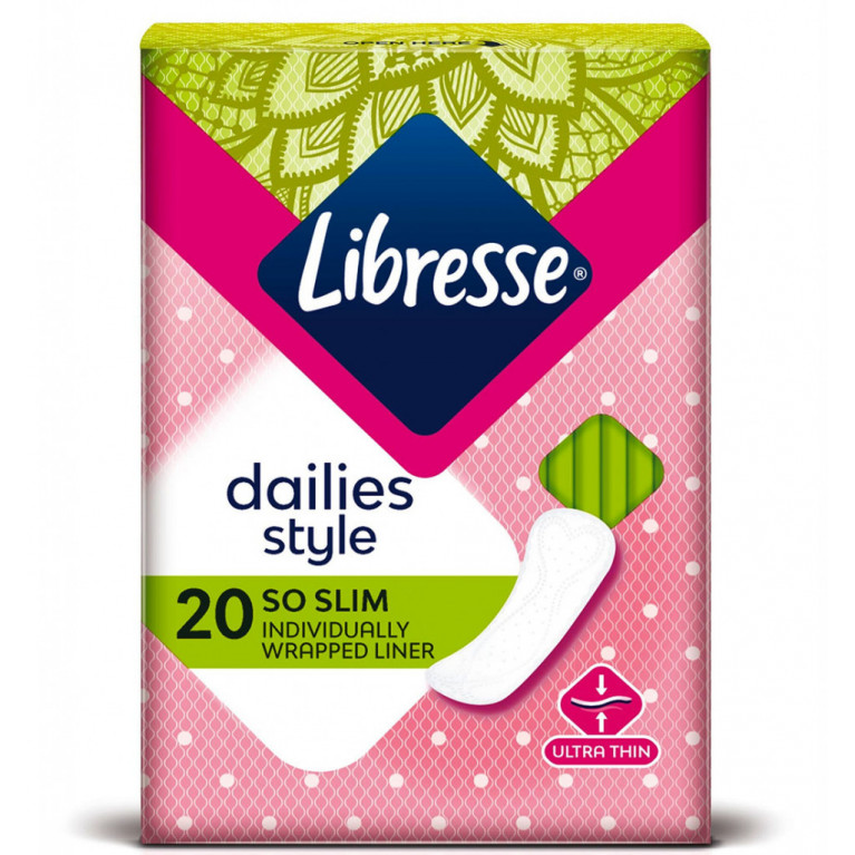 Либресс ежедневные прокладки дейлис нормал №20