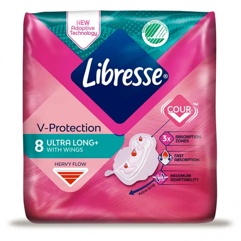 Либресc прокладки ультра лонг+ №8