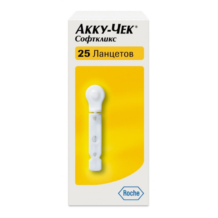 Ланцеты к глюкометру Акку-чек №25