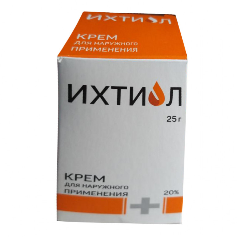 Ихтиоловая крем 20% 25 г