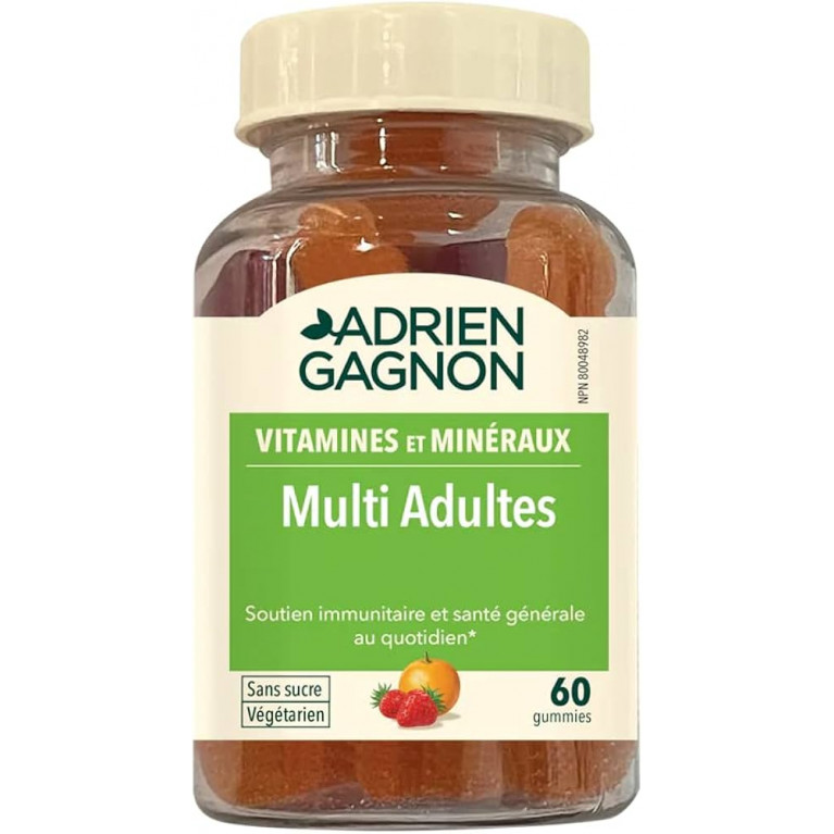 Адриен ганьон мультивитамин кидс мармеладки №60