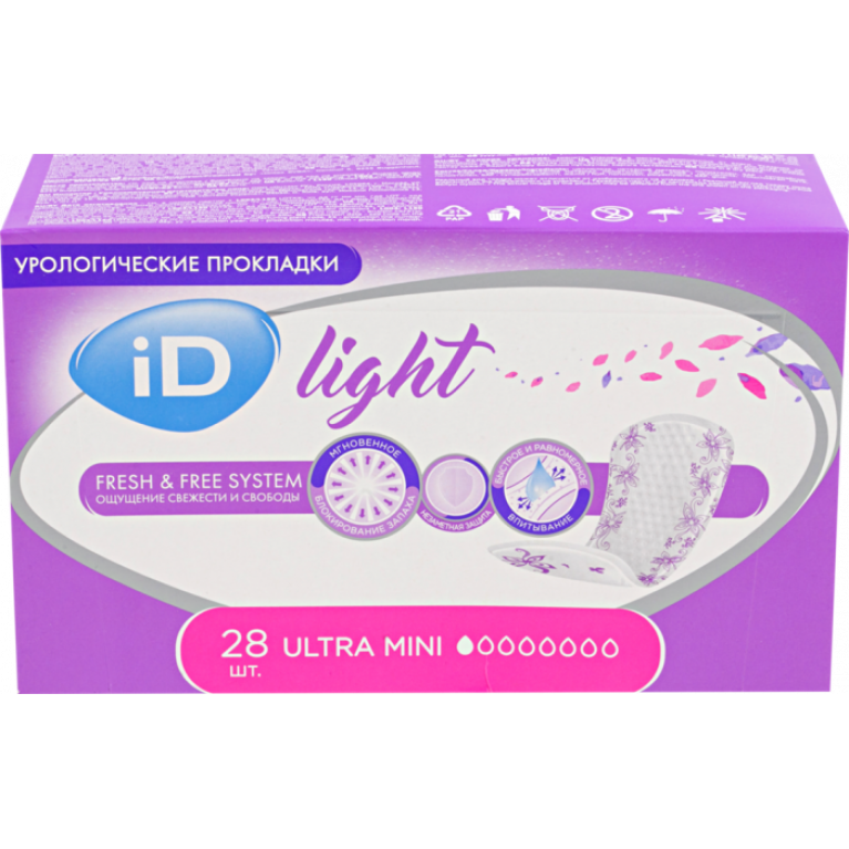 Айди лайт прокладки урологические мини №28