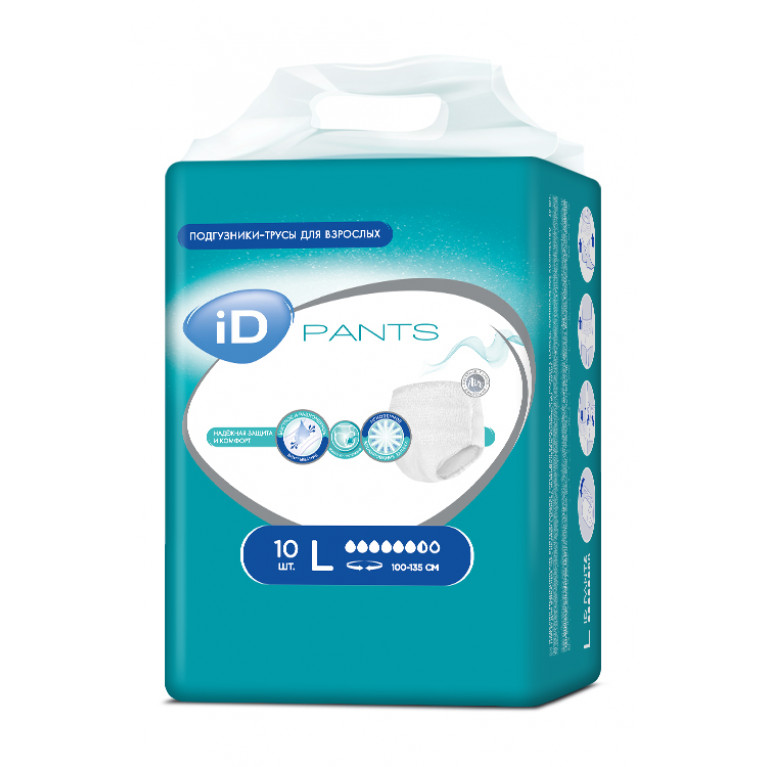 Айди трусики для взрослых размер L 100-135 см №10