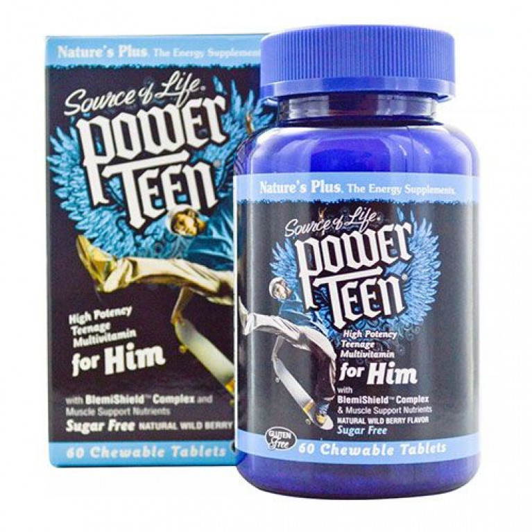 Айхерб Натурс плюс пауэр тин для подростков №90/лесные ягоды/