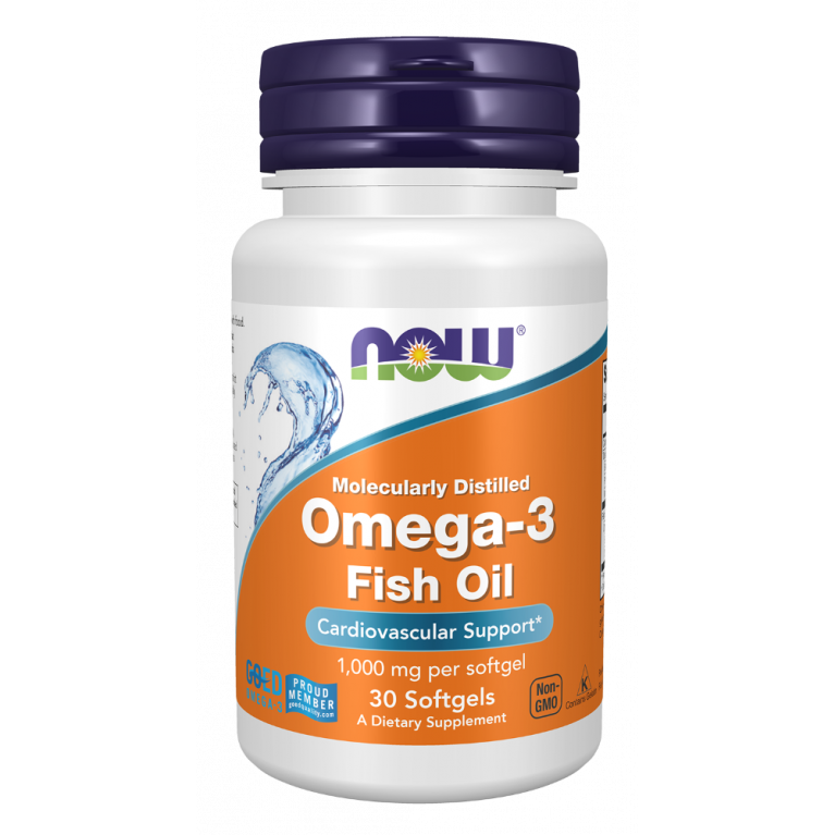 Айхерб нау фудс Омега-3 капсулы №30