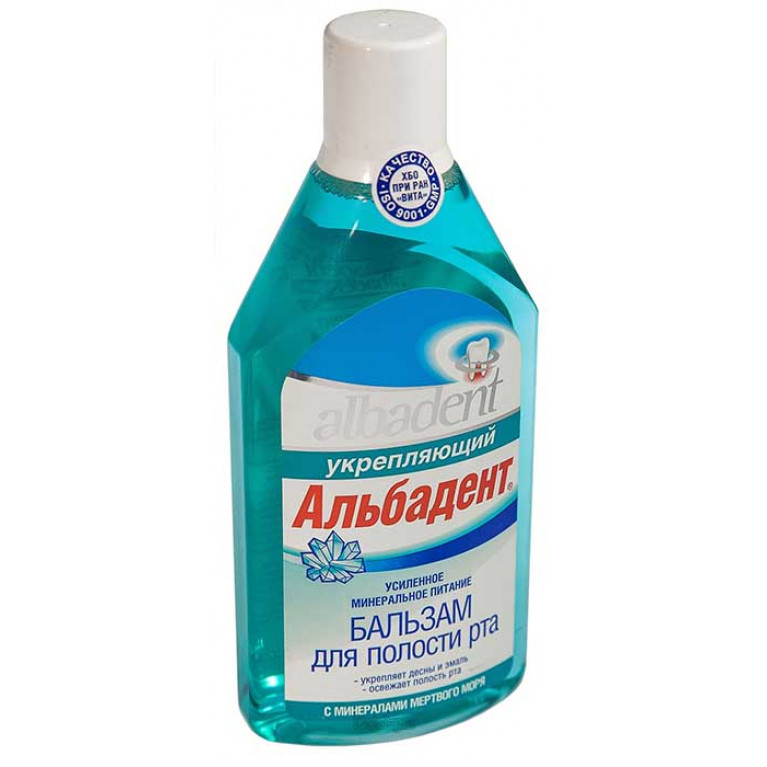 Альбадент бальзам для полости рта 400 мл/укрепление десен/