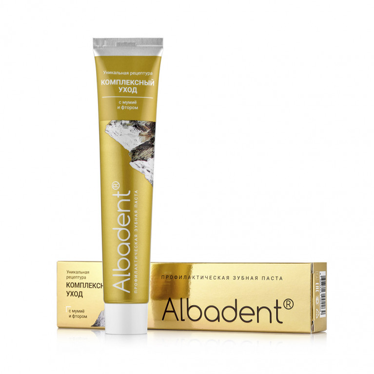 Альбадент зубная паста комплексный уход 95 г