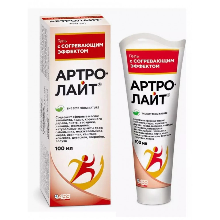 Артролайт гель согревающим эффектом 100 мл