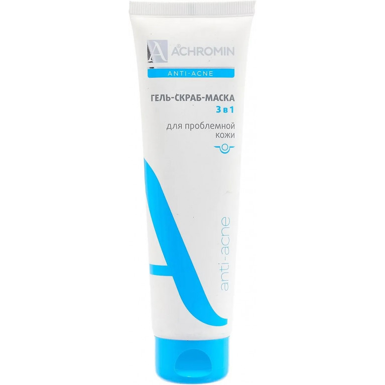 Ахромин анти-акне гель-скраб-маска 100 мл