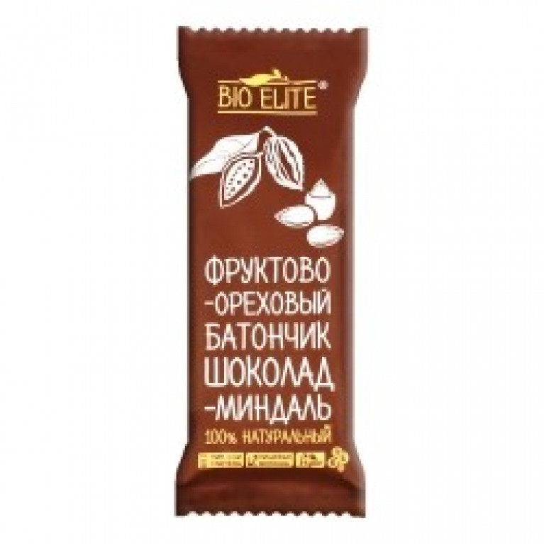 Батончик фруктово-ореховый 30-35 г/био элит/