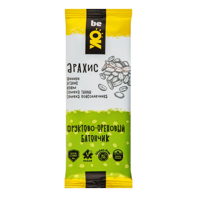 Батончик фруктово-ореховый 30-35 г/би ок/