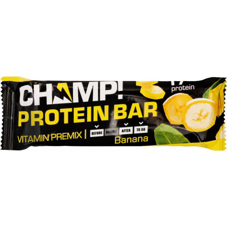 Батончик протеиновый 45 г/чамп банановый/
