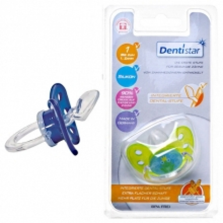 Бейби нова денти-стар пустышка ночная №1