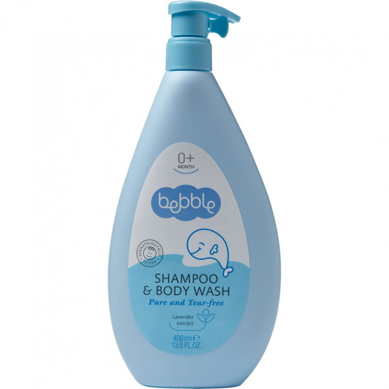 Бебл шампунь для волос и тела 400 мл