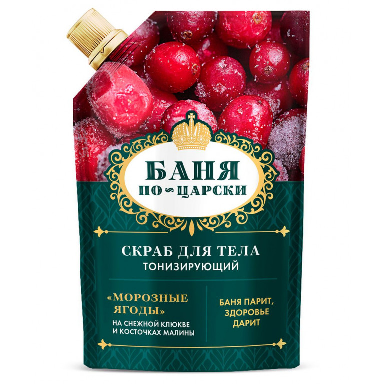 Баня по царски скраб для тела тонизирующий 100 мл