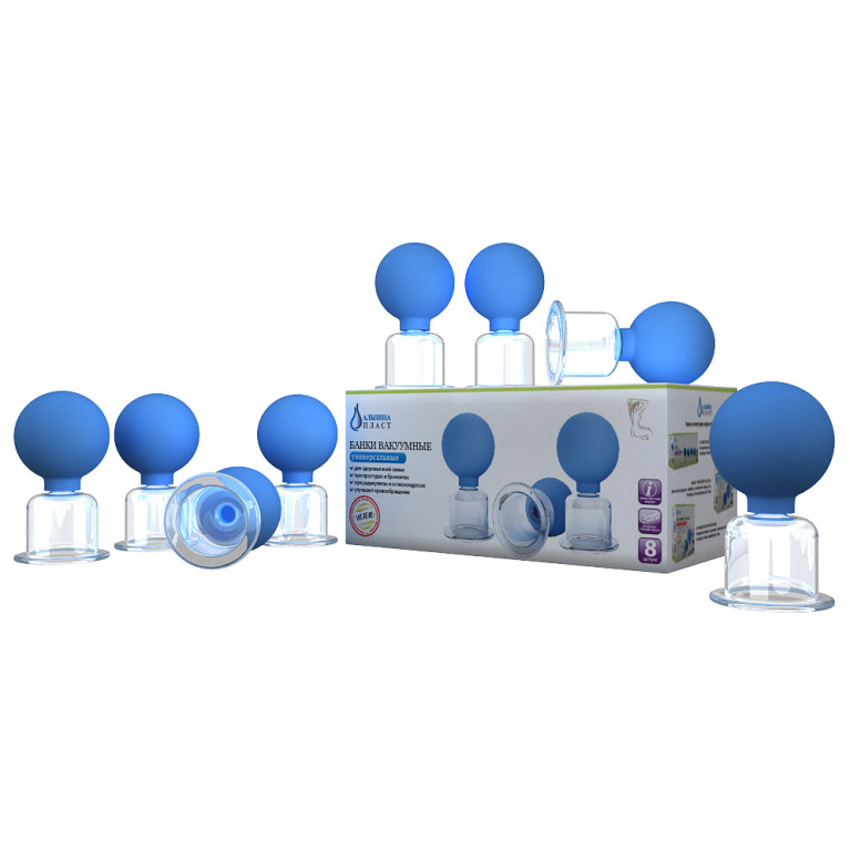 Банки вакуумные №8