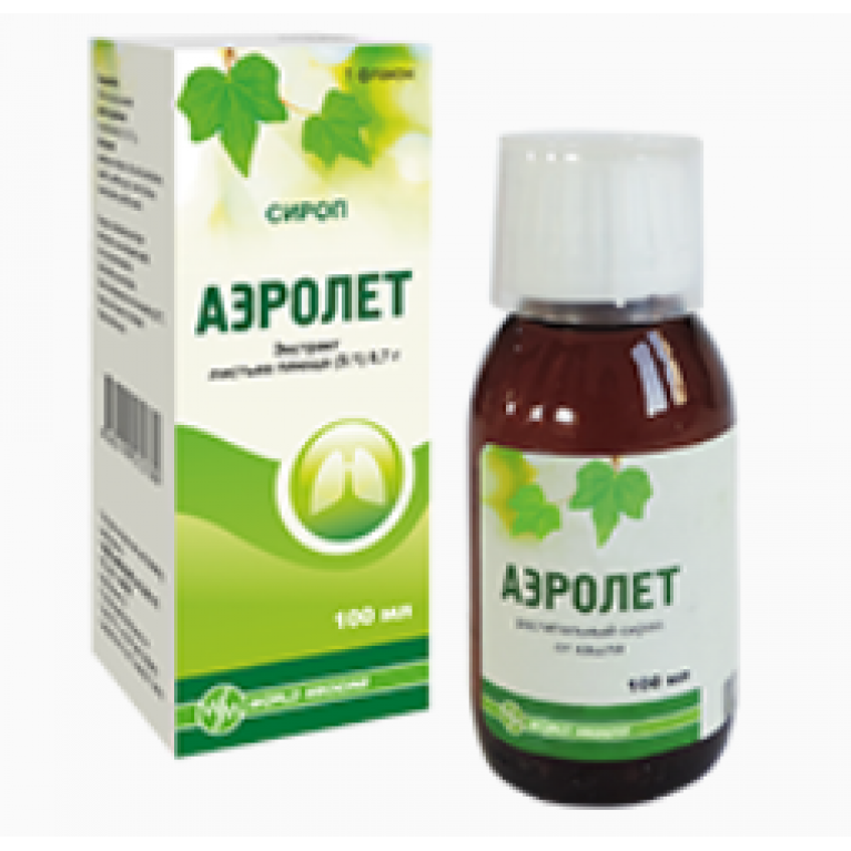 Аэролет сироп 100 мл