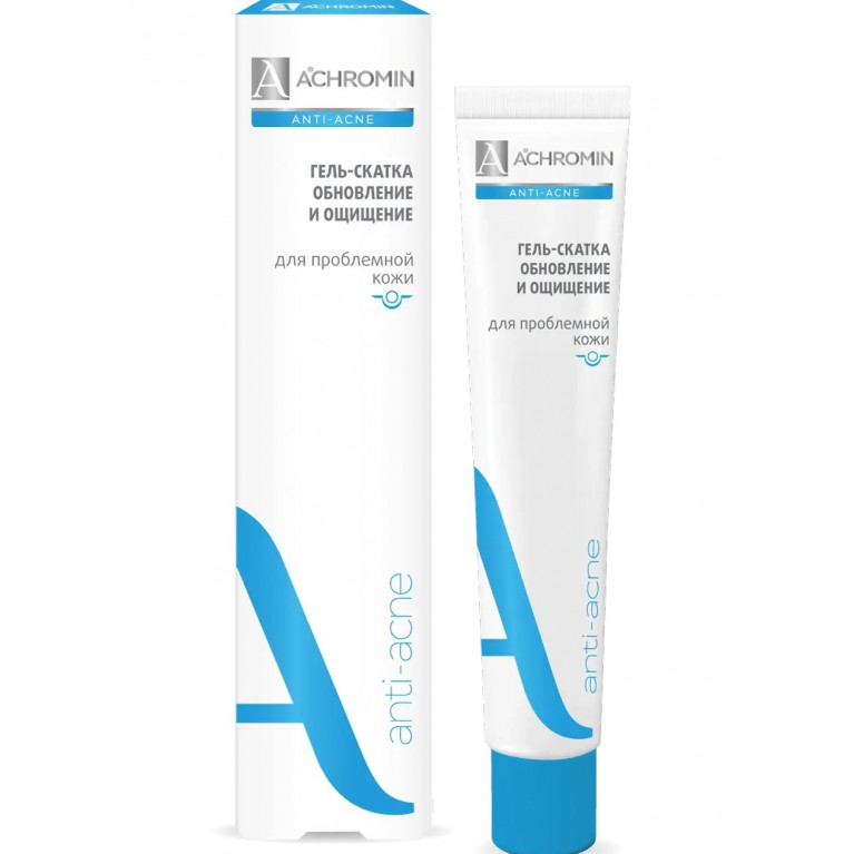Ахромин анти-акне гель-скатка обновление и очищение 75 мл