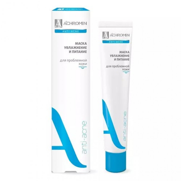 Ахромин анти-акне маска увлажнение и питание 75 мл