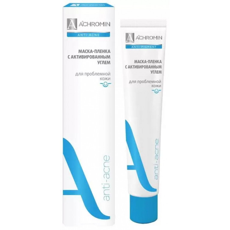 Ахромин анти-акне маска-пленка с активированным углем 75 мл