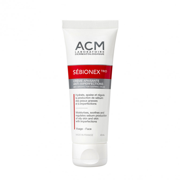 АСМ Себионекс трио крем успокаивающий против акне 40 мл