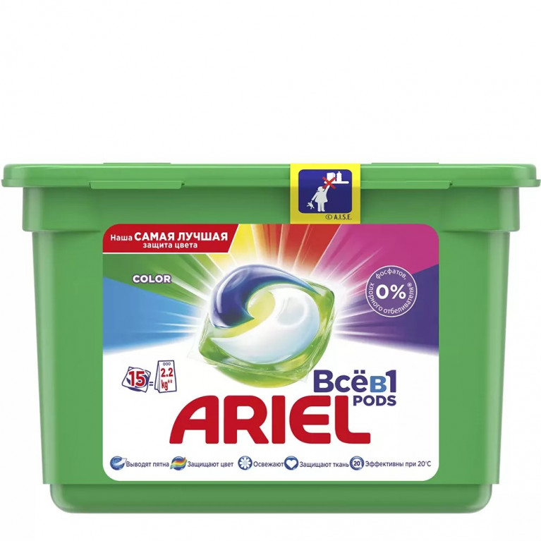 Ариэль автомат гель 15*22,8г 342 г