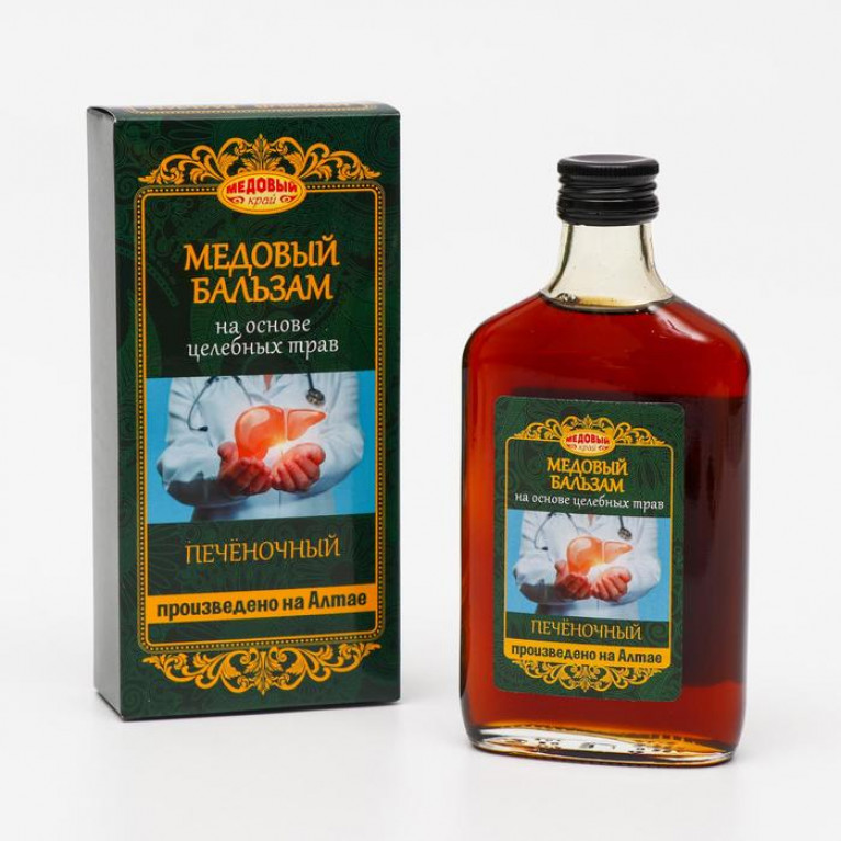 Апигепат бальзам медовый для печени 250 мл