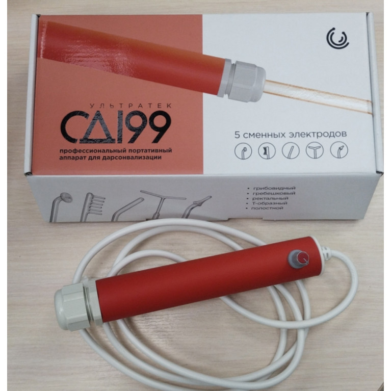 Аппарат для дарсонвализации Дарсонваль Ультратек СД-199