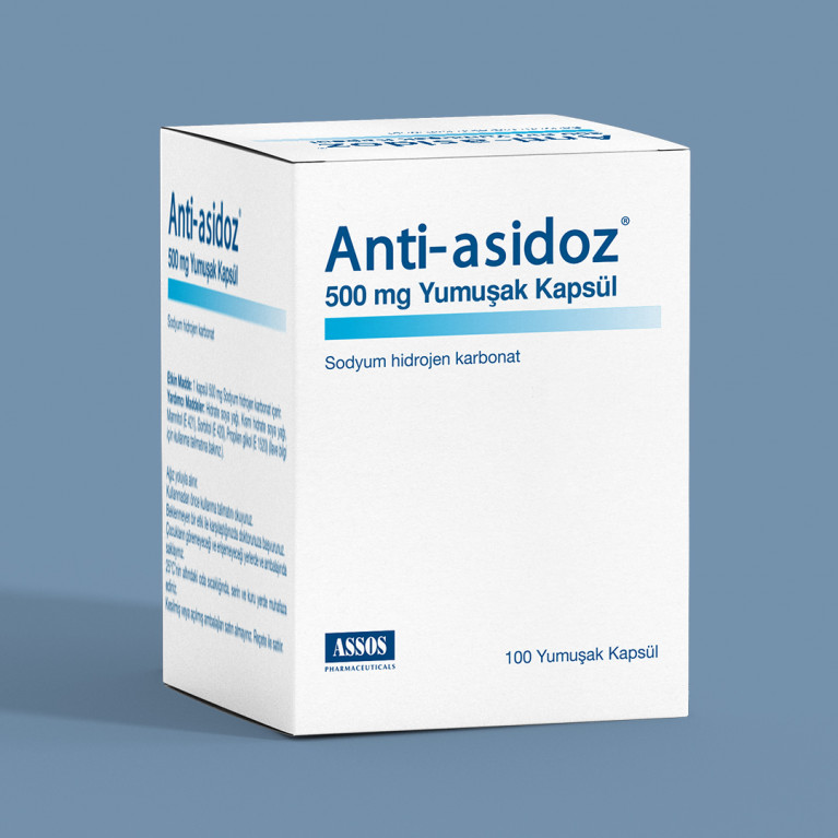Анти-ацидоз капсулы 500 мг №100/турция/