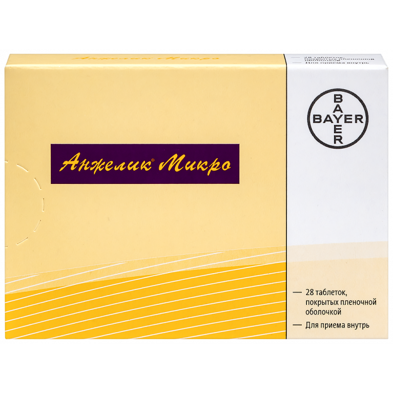 Анжелик Микро таблетки №28