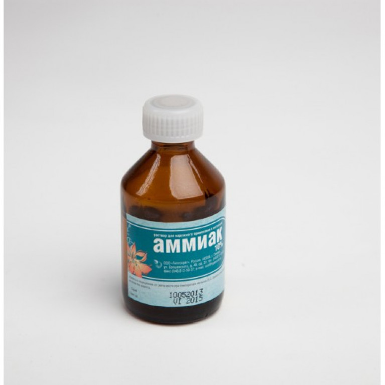 Аммиак флакон 10% 50 мл /бифарм/