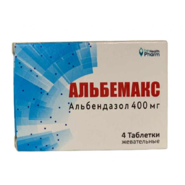 Альбемакс таблетки 400 мг №4 