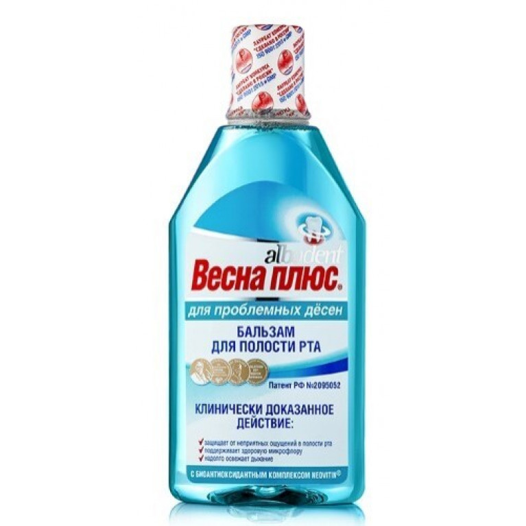 Альбадент бальзам для полости рта 400 мл/для проблемных десен/