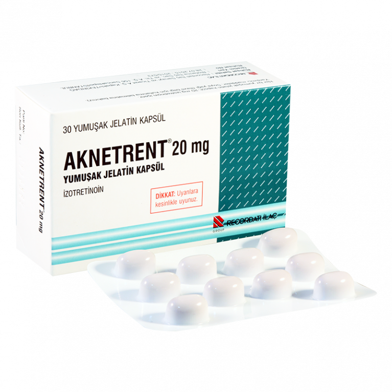 Акнетрент таблетки 20 мг №30/турция/