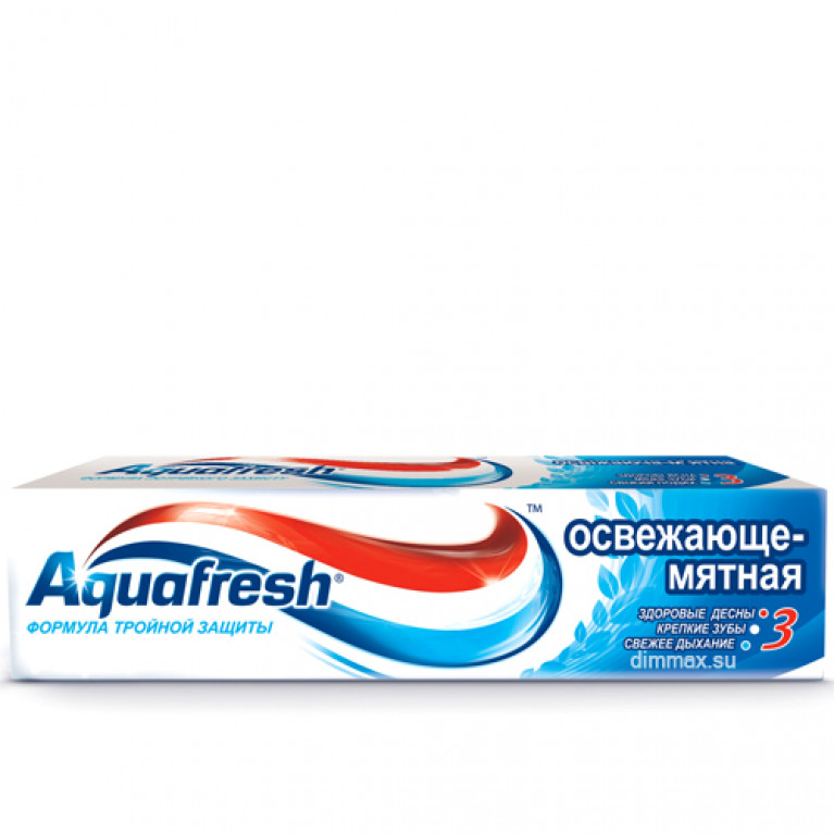 Аквафреш зубная паста  50 мл/освежающе-мятная/