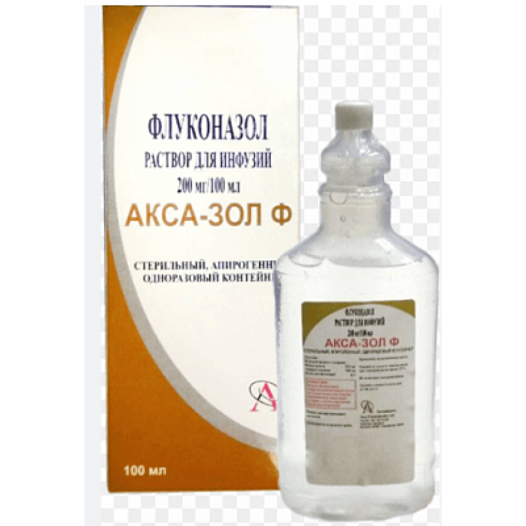 Акса-Зол Ф раствор для инфузий 200 мг/100 мл