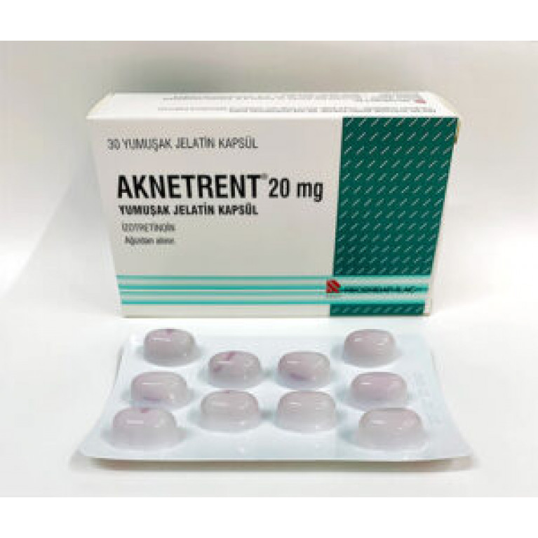Акнетрент таблетки 20 мг №30