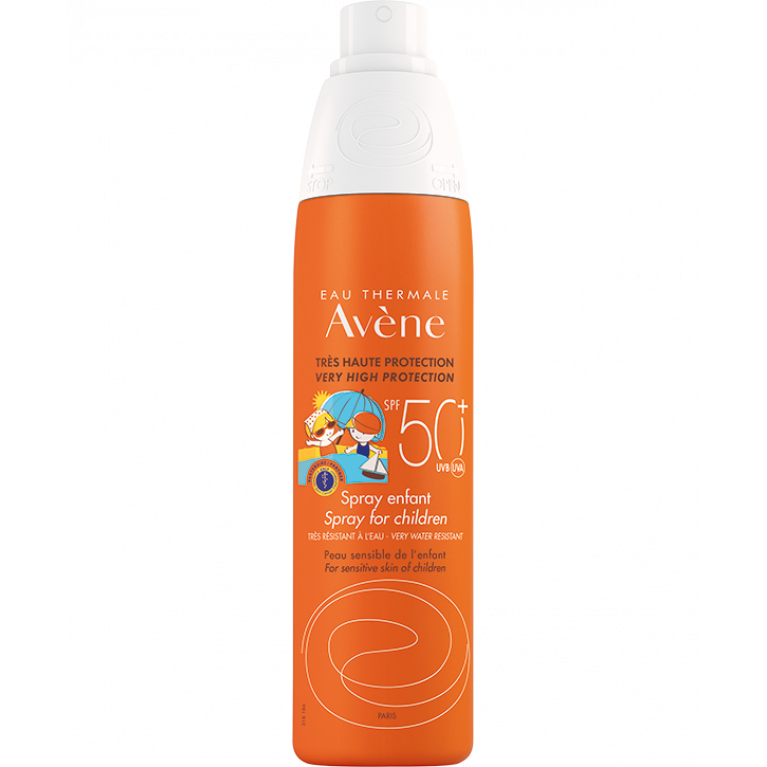 Авене солнцезащитный спрей SPF-50+ детский 200 мл