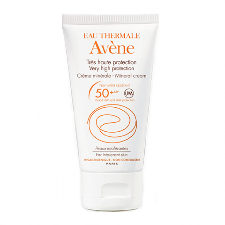 Авене солнцезащитный крем минерал SPF-50+ 50мл