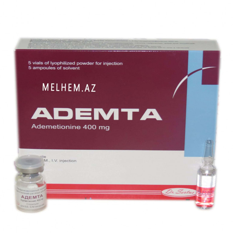 Адемта порошок для инъекций 400 мг №5