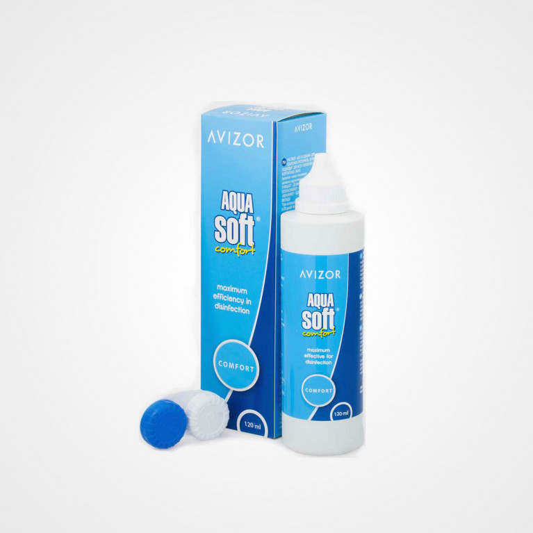 Авизор аквасофт комфорт раствор для линз 120 мл
