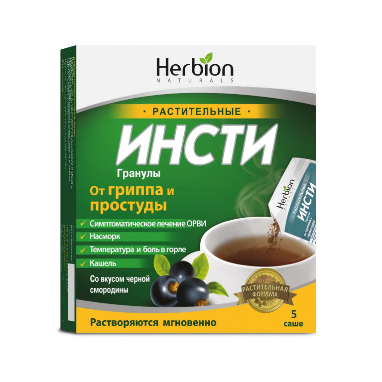 Инсти порошок №5/черная смородина/