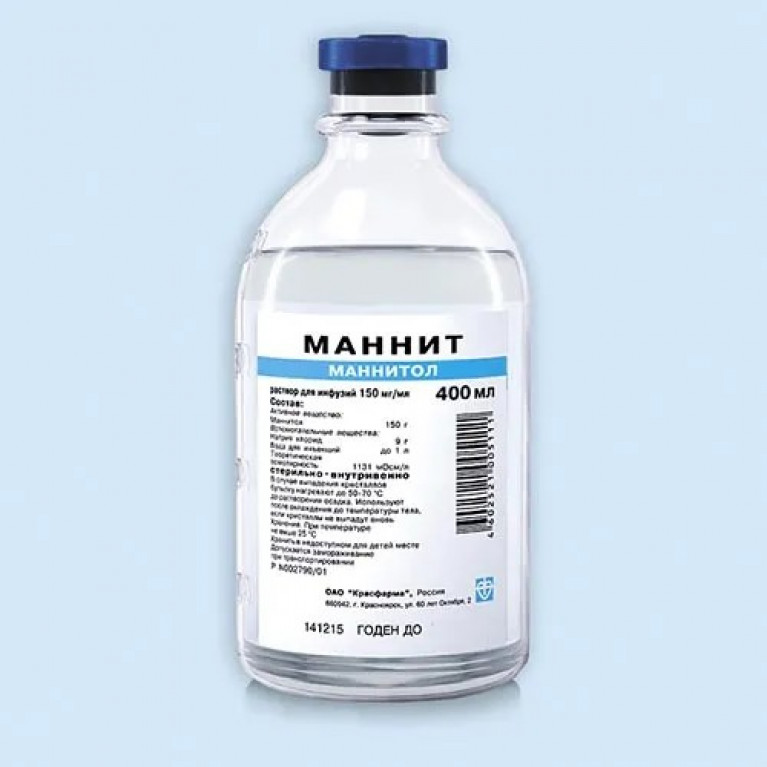 Маннит раствор 400 мл