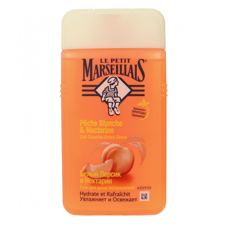 Марселиас гель для душа 250 мл /персик и нектарин/