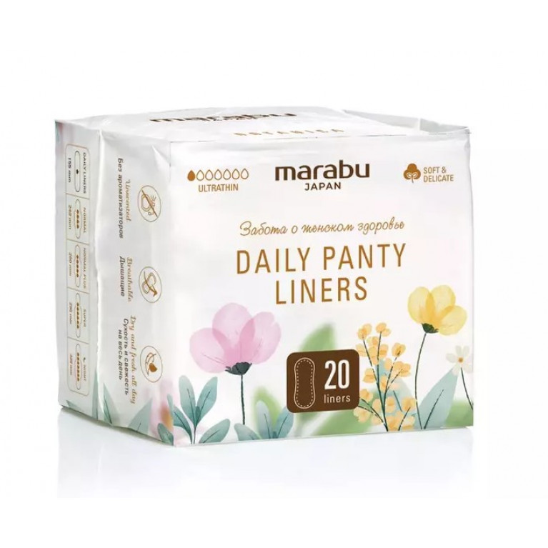 Марабу прокладки ежедневные №20
