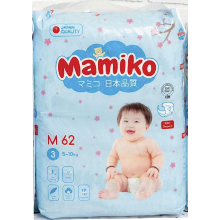 Мамико подгузники М 5-10 кг №62