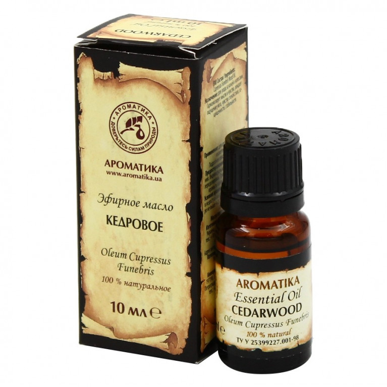 Масло кедра 10 мл/ароматика/