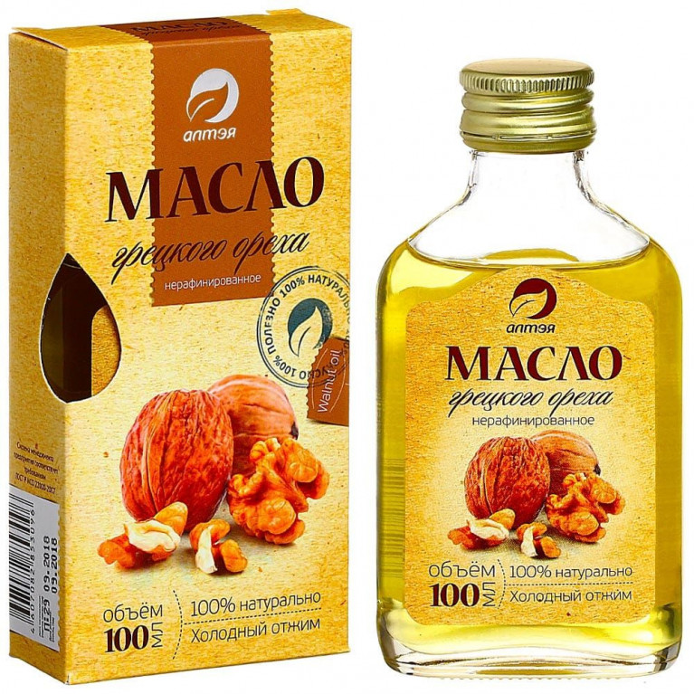 Масло грецкого ореха 100 мл/алтей/